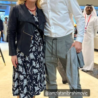 Kolinda Grabar-Kitarović i Zlatan Ibrahimović