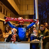 Doček Vatrenih duž trase