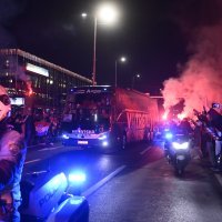 Autobus s Vatrenima na ulicama Zagreba