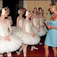 Princeza Diana na baletu Labuđe jezero 1997.