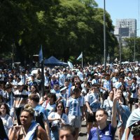 Argentina, doček reprezentacije, Buenos Aires, 20.12.2022.