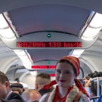 Prva vožnja novog elektromotornog vlaka na prigradskoj liniji Zagreb - Dugo Selo