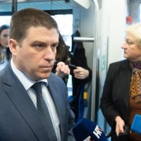 Prva vožnja novog elektromotornog vlaka na prigradskoj liniji Zagreb - Dugo Selo