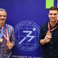 Kondicijski treneri hrvatske nogometne reprezentacije Luka Milanović i Marin Dadić