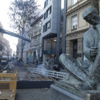 Uklanjanje terase slastičarnice Zagreb u Masarykovoj ulici