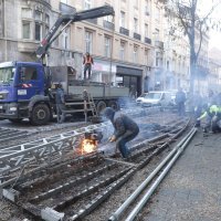 Uklanjanje terase slastičarnice Zagreb u Masarykovoj ulici