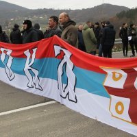 Prosvjed Srba na Kosovu