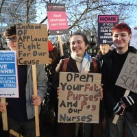 Štrajk medicinskih sestara u Velikoj Britaniji