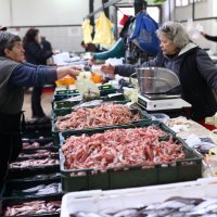 Split - Ponuda ribe na gradskoj ribarnici za Badnjak