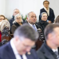 Državni vrh i kardinal Josip Bozanić na božićnoj misi na Kaptolu