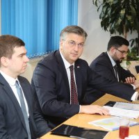 Andrej Plenković na sastanku sa županima uključenim u Razvojni sporazum