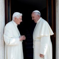 Bivši papa Benedikt XVI. i papa Franjo