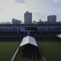 Peleov lijes na stadionu Santosa