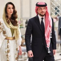 Rajwa Al Saif i princ Husein