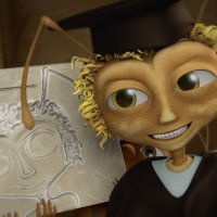 Prizori iz animiranog filma 'Crvčak i Mravica'