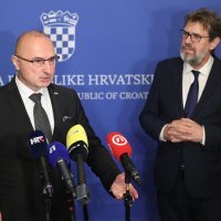 Zagreb: Nakon sastanka s premijerom Plenkovićem, Grlić Radman i Žigmanov obratili se medijima