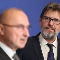 Zagreb: Nakon sastanka s premijerom Plenkovićem, Grlić Radman i Žigmanov obratili se medijima