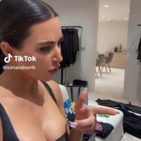 Kim Kardashian i North West