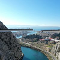 Most na Cetini kod Omiša 11.1.2023.