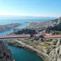 Most na Cetini kod Omiša 11.1.2023.