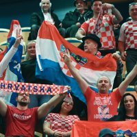 Navijači uoči utakmice Hrvatska - Egipat, SP rukomet, 13.1.2023.