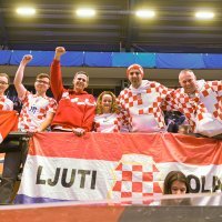 Navijači uoči utakmice Hrvatska - Egipat, SP rukomet, 13.1.2023.