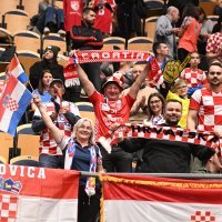 Navijači uoči utakmice Hrvatska - Egipat, SP rukomet, 13.1.2023.