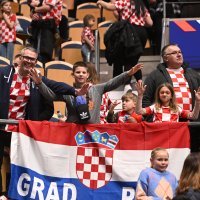 Navijači uoči utakmice Hrvatska - Egipat, SP rukomet, 13.1.2023.