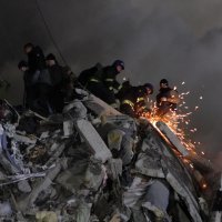 Pogođena stambena zgrada u Dnjepru