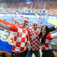 Hrvatska - SAD, navijači