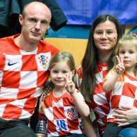 Hrvatska - SAD, navijači