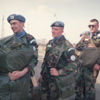 Pripadnici češkoslovačkog kontingenta Unprofora