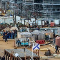 Admiral Kuznjecov nalazi se na remontu