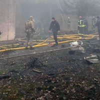 Pad helikoptera u mjestu Brovari kod Kijeva