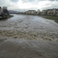 Poplavljena Miljacka