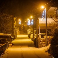 Snježna mećava na Mosoru