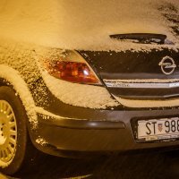 Snježna mećava na Mosoru