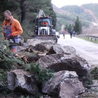 Omiš: Sanacija prometnice nakon odrona