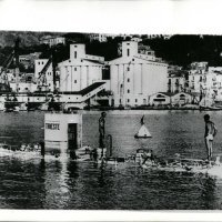 Batiskaf Trst na prvoj plovidbi kod Napulja