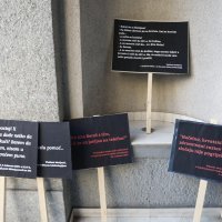 Prosvjed zbog smrti Vladimir Matijanića