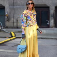 Kopenhagen Fashion Week - žute kombinacije