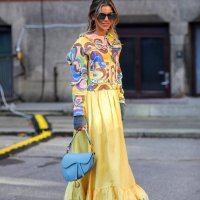 Kopenhagen Fashion Week - žute kombinacije