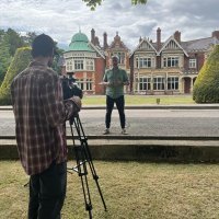 Snimanje na lokacije Bletchley Park u Londonu