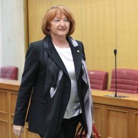 Zlata Hrvoj Šipek u Saboru