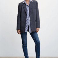 Hlače ravnog kroja Mango