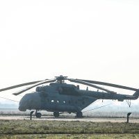 Gradilište hangara za helikoptere Black Hawk