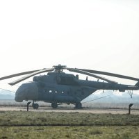 Gradilište hangara za helikoptere Black Hawk