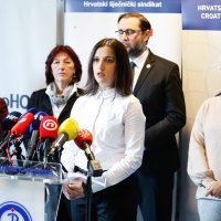 Konferencija za medije liječnika o kritičnom stanju u zdravstvu