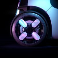 Zoox Autonomous Vehicle - Reveal Wheel Detail