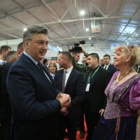 Premijer Andrej Plenkovic na sajmu Viroexpo 2023